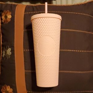 Beautiful Matte Pink Starbucks Tumbler